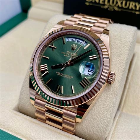 green face rose gold rolex|rolex rose gold price.